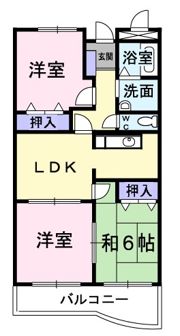 ビジュオールの間取り画像