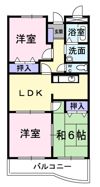 ビジュオールの間取り画像
