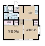 サニーヒル港南B棟の間取り画像
