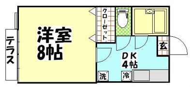 メイプルハイツの間取り画像