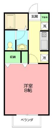 アムールの間取り画像