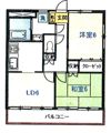 コーポ南町の間取り画像