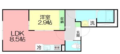 リリィの間取り画像