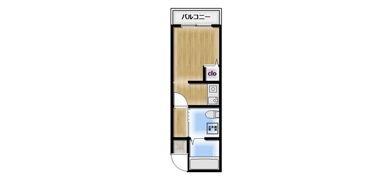 Live flatの間取り画像