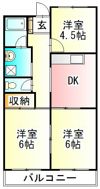 ブラザーハイツ伊勢原の間取り画像