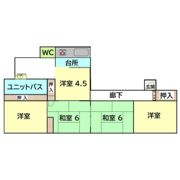 エグゼ辻堂新町 Iの間取り画像