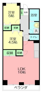 ヴァンブラン開成の間取り画像