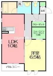 ウェルス本厚木eastの間取り画像