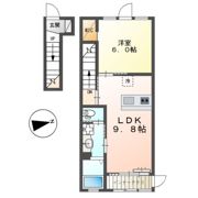 エルアージュの間取り画像