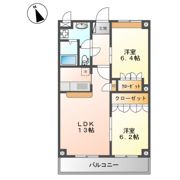 コンテントの間取り画像