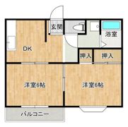 ローズガーデンBの間取り画像