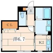 ベイルーム茅ヶ崎の間取り画像