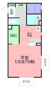 リベラ湘南の間取り画像