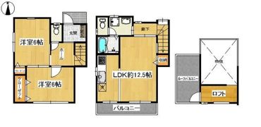 Skyblue Terraceの間取り画像
