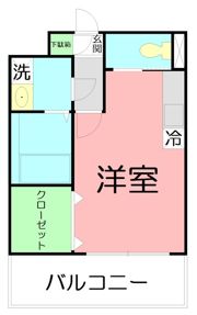 プルームコートの間取り画像