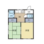 斉藤貸家の間取り画像