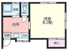 第2こまくさ荘の間取り画像