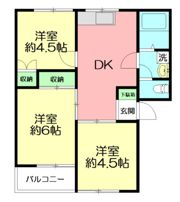 ハイツ青桐の間取り画像
