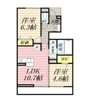 アジュールsの間取り画像