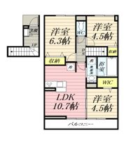 アジュールsの間取り画像