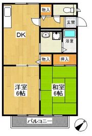 パークサイドの間取り画像