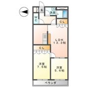 ソレジオ湘南の間取り画像