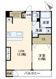 メゾン上村の間取り画像