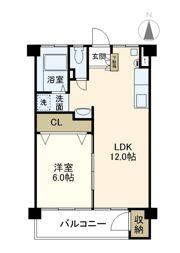 メゾン上村の間取り画像