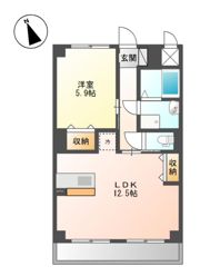 サン アルチェ Aの間取り画像