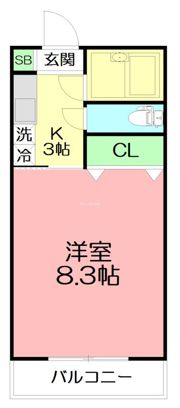 ホロン湘南弐番館の間取り画像