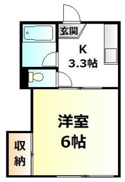 石井ハイツの間取り画像