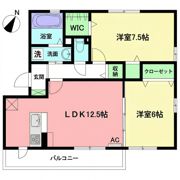 アンソレイユの間取り画像