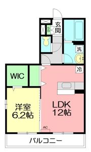 ディアコート湘南の間取り画像