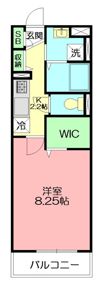 ベルクレストの間取り画像