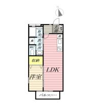 ラフール湘南の間取り画像