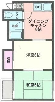 モンフィス大鶴の間取り画像