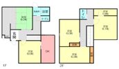 神奈川県渋沢戸建の間取り画像