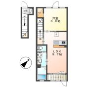 レビン湘南の間取り画像