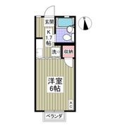 コーポゆりIIの間取り画像