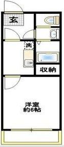 シャルムハイツの間取り画像