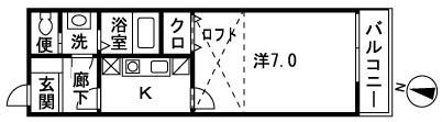 シャルムハイツの間取り画像