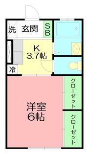 ピアハイツ旭の間取り画像