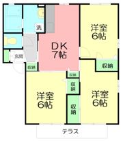 グランドゥールの間取り画像
