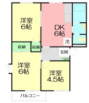 パストラルBの間取り画像