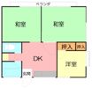 コーポ幸Aの間取り画像