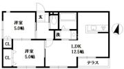 エクシール湘南Aの間取り画像