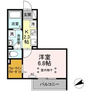D-room surfside k2の間取り画像