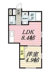 エブリネット藤沢の間取り画像