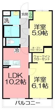 Gaspardの間取り画像