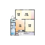 川上団地21号棟の間取り画像